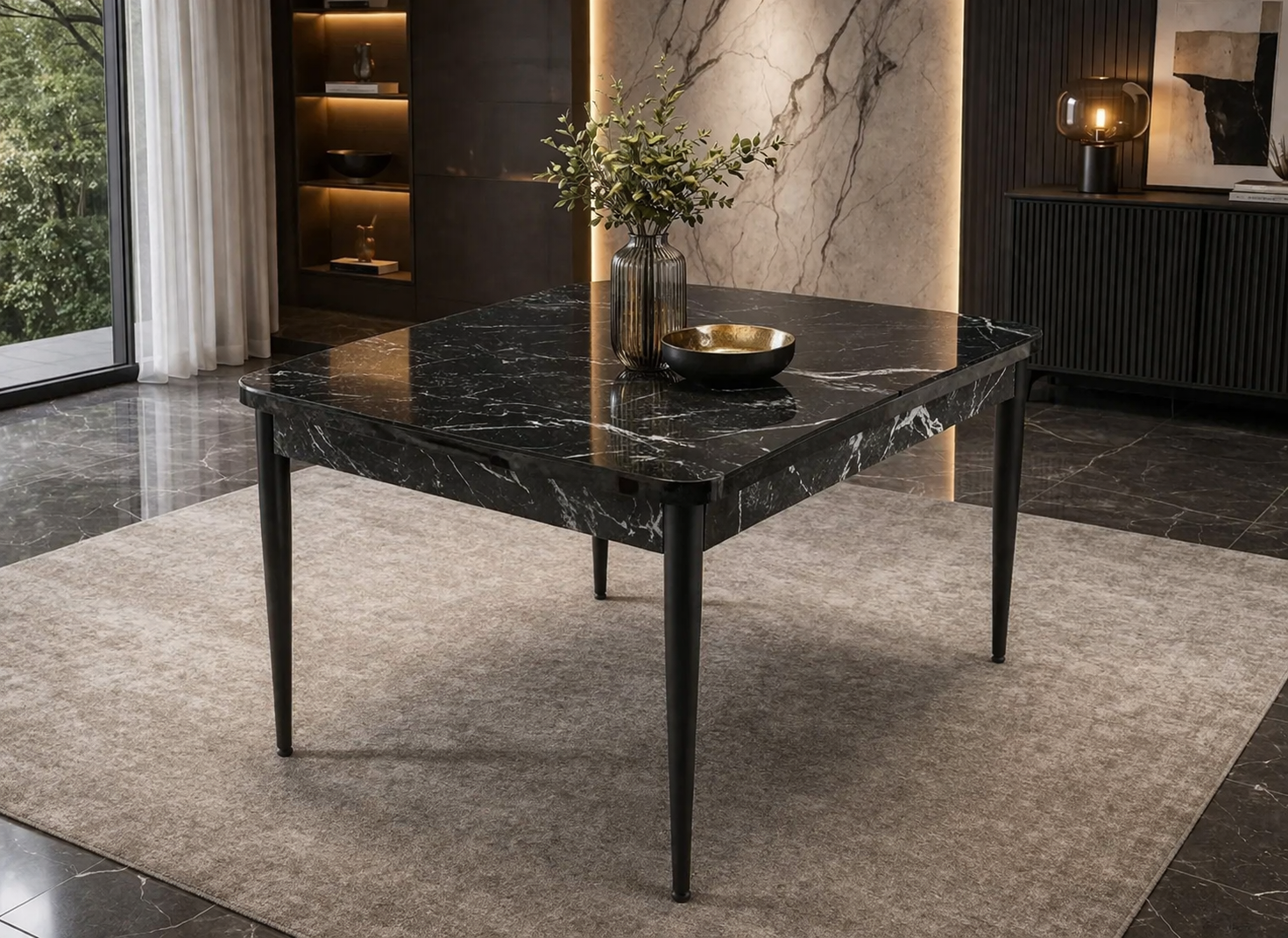 Τραπέζι Με Μηχανισμό Επιμήκυνσης , Exve , 170/110/73 εκ., All4home